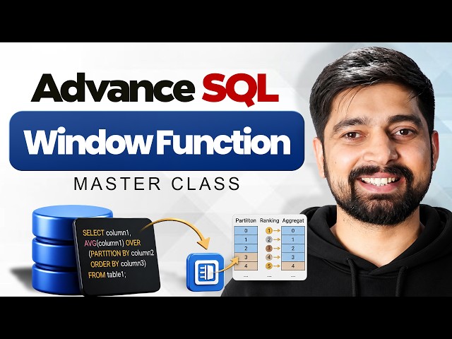 Window function in SQL Master class