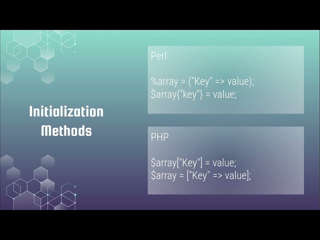 Associative Arrays