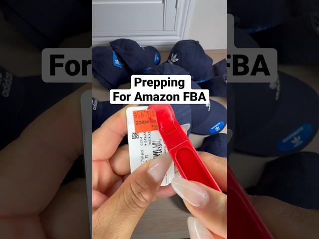 Quick How to Prep Video - Enjoy 💕 #sidehustle #amazonfba #reselling #clearance #resell #adidas #fba
