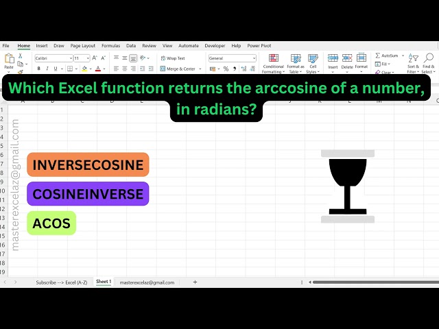 #251 - Excel formula question and answer