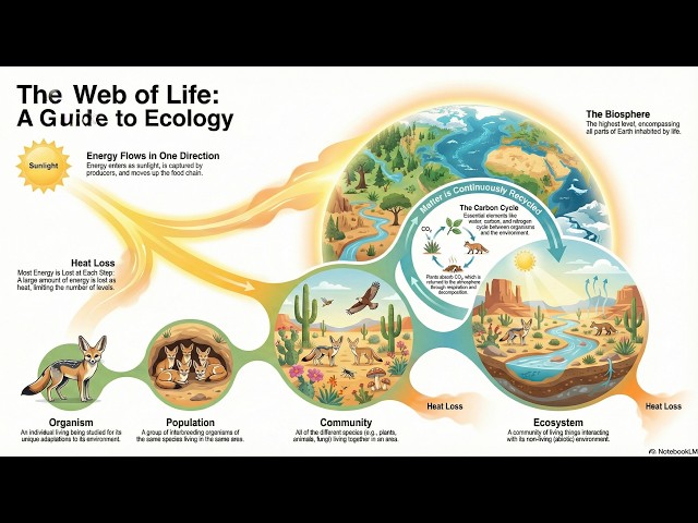 The Science of Life Explained: From Cells to Ecosystems।               #Biology #ScienceExplained