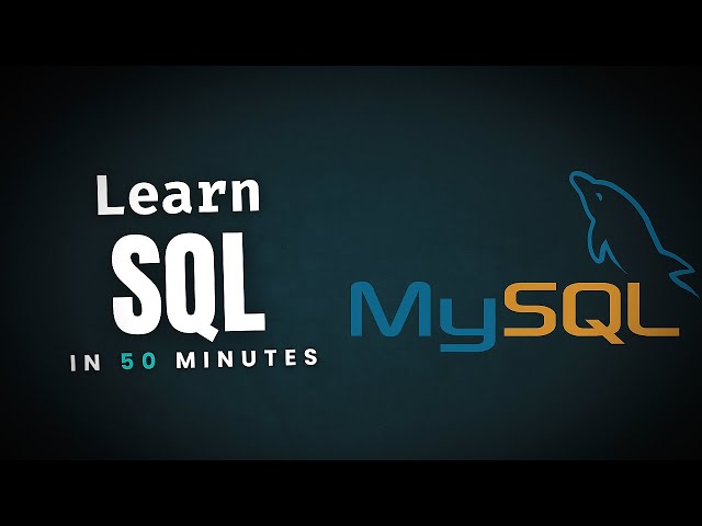 Learn SQL From Scratch with This MySQL Course! [Full SQL Course]