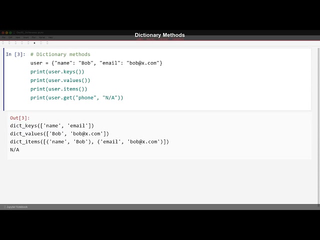 Day 8 — Python Dictionaries | 30 Days Of Python 🐍