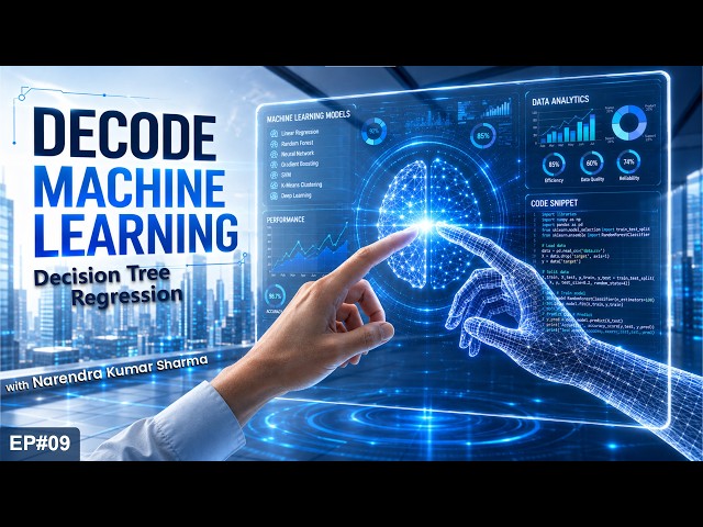 Decision Tree Regression | Decode Machine Learning [Ep 09] | Code Camp