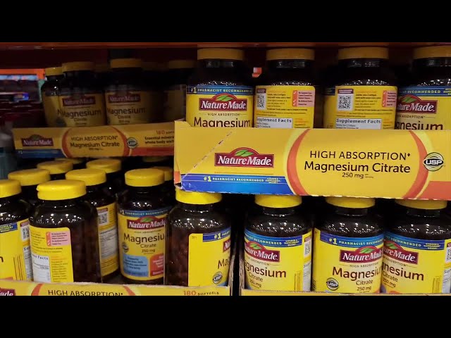 Comparing 3 types of magnesium sold at Costco! Which one should you buy? Magnesium glycinate, cit...
