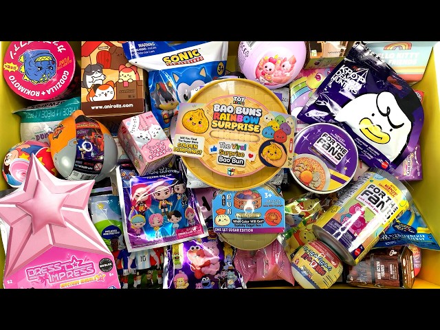 65 minutes of mystery bags ASMR NO TALKING Relaxing Unboxing Sounds