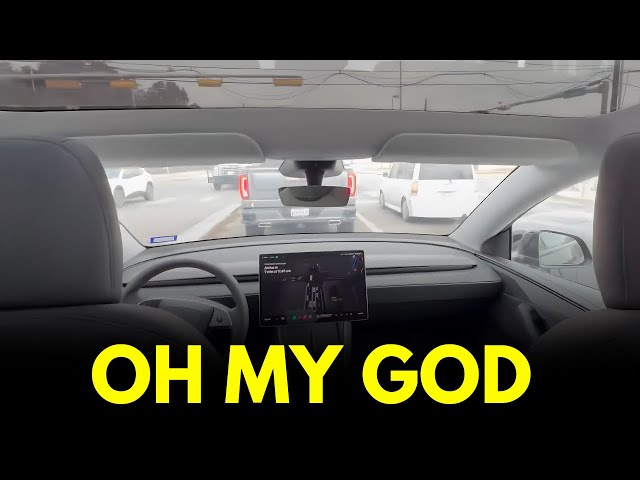 Historic: Tesla Robotaxi Runs Without Safety Driver