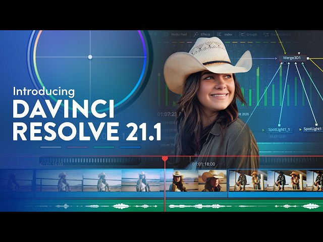 What's New in DaVinci Resolve 21.1