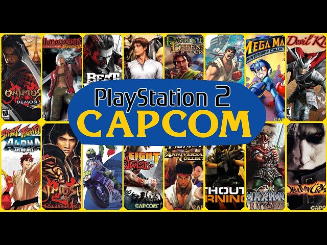 Playstation 2 Games for Capcom 2000-2008