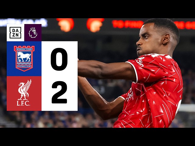 Ipswich vs. Liverpool (0-2) | Recap and Goals | Premier League Highlights