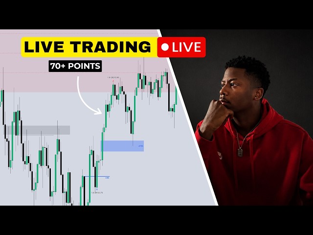 Live Day Trading Nasdaq (TRICKY MORNING) \ ICT SMART MONEY CONCEPTS