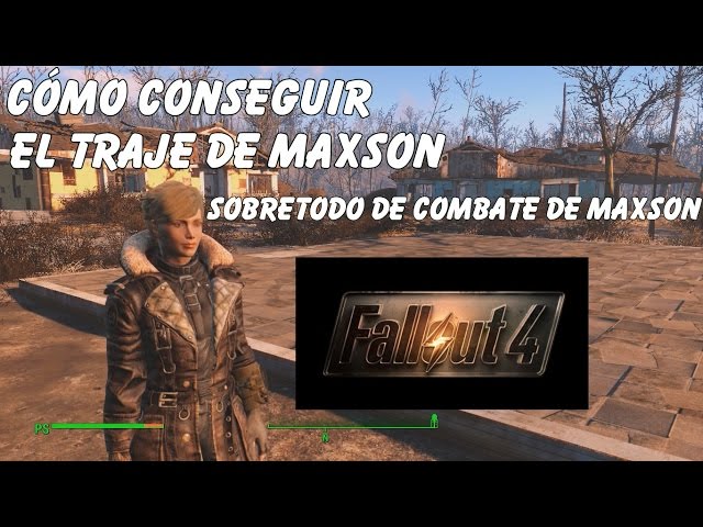 Fallout 4 - How to get Maxson's Combat Coat
