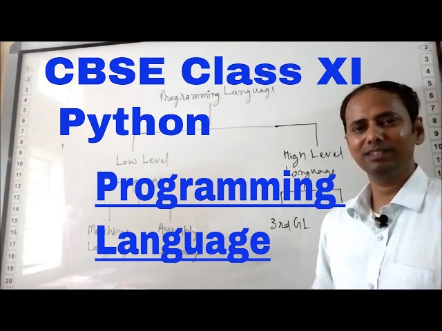 CBSE Class XI Python