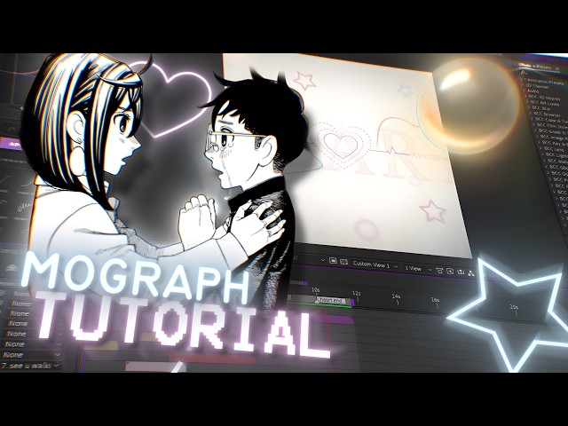 How To Make MOGRAPH Edits (After Effects Tutorial)