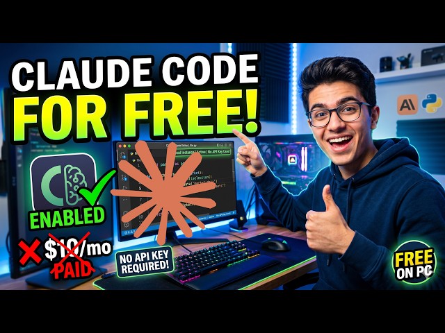FREE Claude Code Without Anthropic API