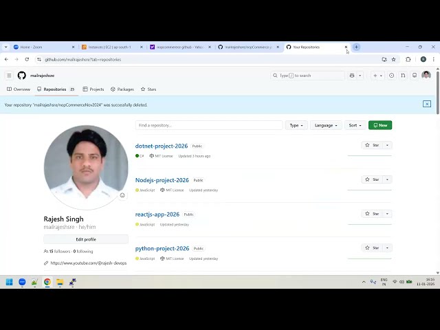 Docker Day-13 | Multi stage Dockerfile for Dotnet app || Mongo DB && Mongo Express