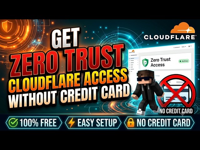 🔥 Get Cloudflare Zero Trust FREE | No Credit Card Required (2026)