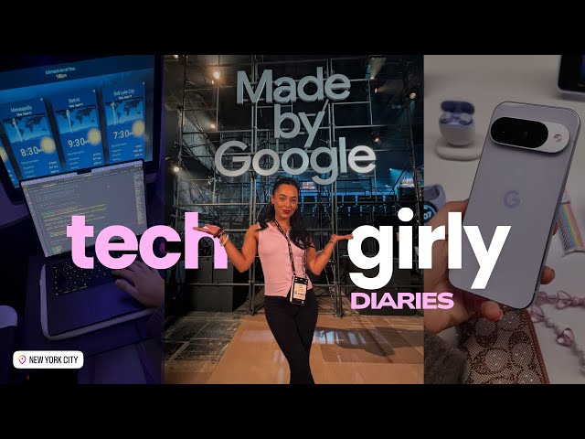 Tech Girly Diaries: a BIG update, NYC Trip + Cozy Gaming Corner?! 🗽📱🎀 EP4
