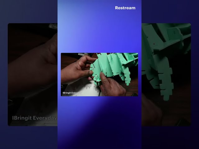 Let's try a 3 dimensional puzzle #ibringiteveryday