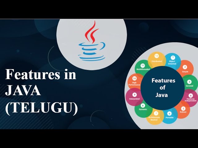 Java Features in Telugu