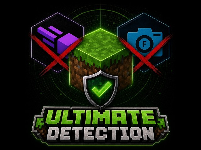 Showcasing UltDetection Plugin + Mod #plugins #minecraft #video