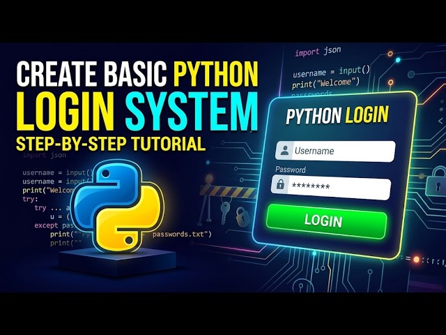 Basic python login