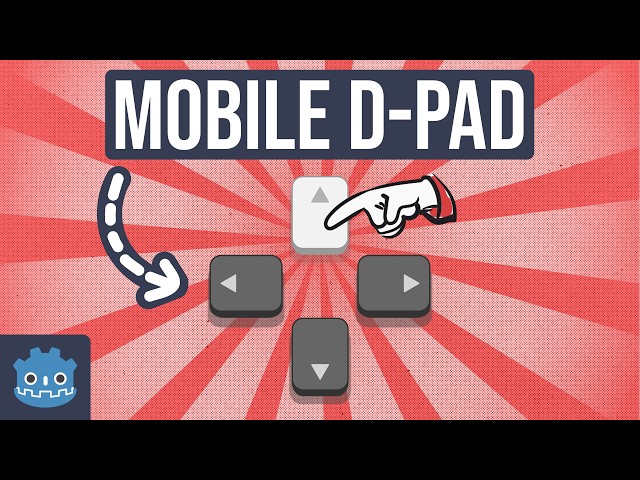 Godot 4: Build a Professional Mobile D-Pad from Scratch