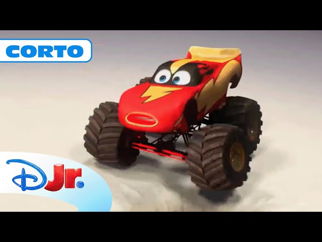 LOS CUENTOS DE MATE: Monster Truck Mater 💪 | @DisneyJuniorES