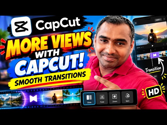 How To Make Smooth Transitions On CapCut – Easy Step-by-Step Tutorial