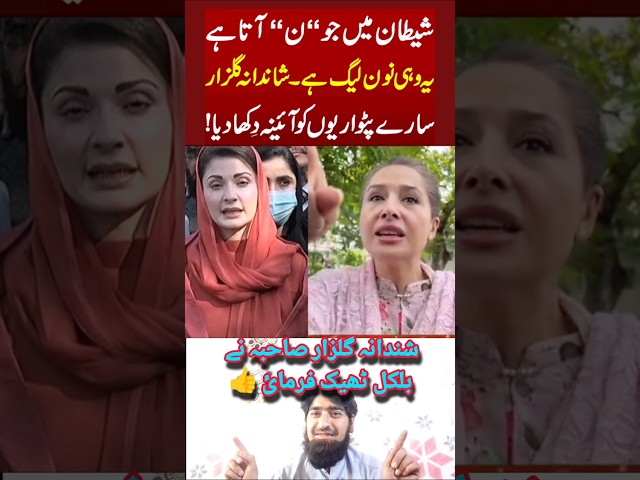 PTI Shanda vs pmln Maryam🥳 #pti #shorts