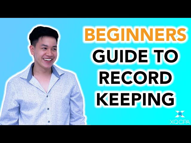A beginners guide to record-keeping