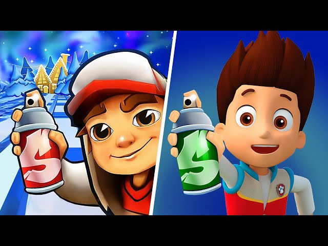 Subway Surfers VS Paw Patrol Ryder Run, Subway Surfers New Update North Pole, Subway Surfers Youtube