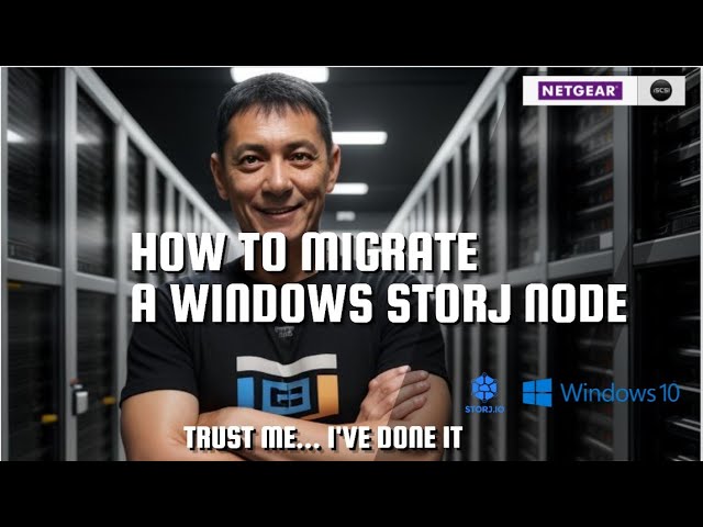 Migrating a Windows STORJ Node - ISCSI NAS or HDD - Filling in missing Information & Troubleshooting