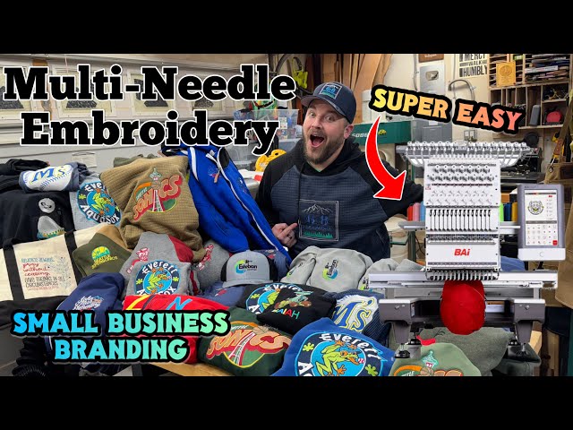 Beginner’s Guide to Multi Needle Embroidery: BAi Mirror Embroidery Machine