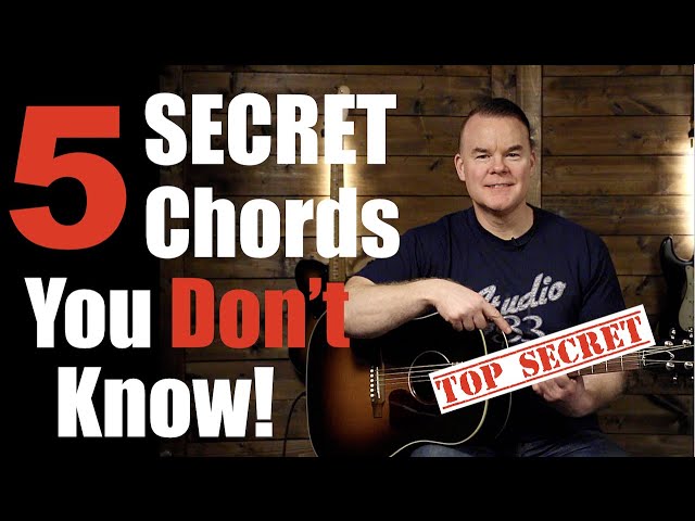 5 Easy Guitar Chords You Probably Don't Know (Easy Chords That Sound Difficult!)