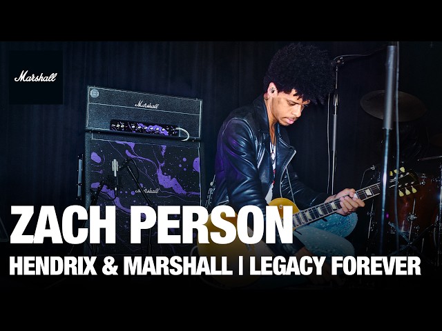 Zach Person Explores All Things Hendrix | 1959JMH & Fuzzface Demo | Marshall