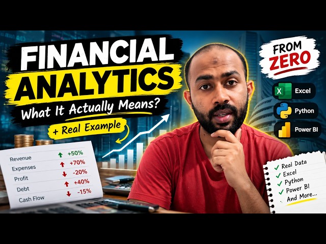What is Financial Analytics? Explained From Zero With a Real Example