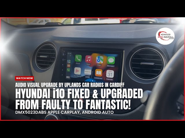 Hyundai i10 Fixed! No £4K Bill – KENWOOD Upgrade Instead Wireless CarPlay, DAB & More DMX5023DABS