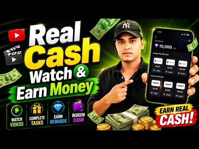 Real Cash Watch & Earn Money | Hasib Tech Bangla | Watch Videos & Earn Real Cash Online 2026