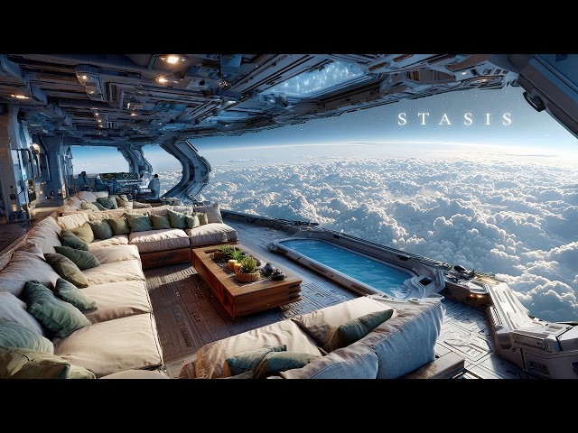 Stasis: Relaxing Sci Fi Ambient Music 🎧💫 for Stress-Free Space Flights (3Hz Binaural Beats)