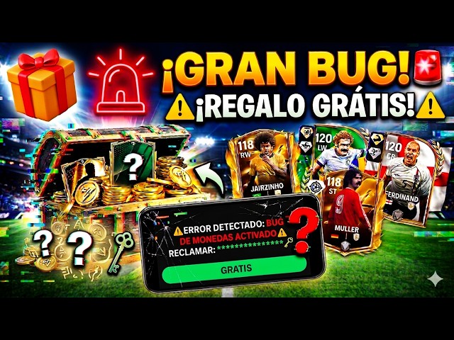 🎁🚨¡GRAN BUG en FC MOBILE! APROVECHA EL REGALO! RECOMPENSAS GRÁTIS Y MÁS! 🤩