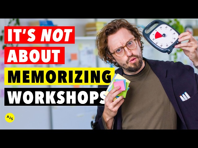 Facilitators: Stop MEMORIZING Workshops! Do this instead.