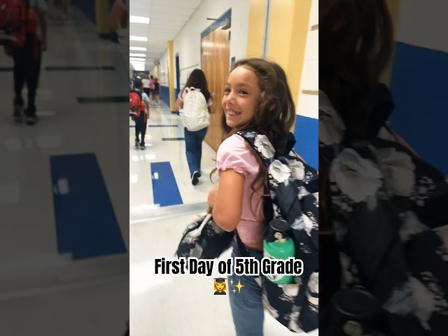 First Day of 5th Grade 👩‍🎓