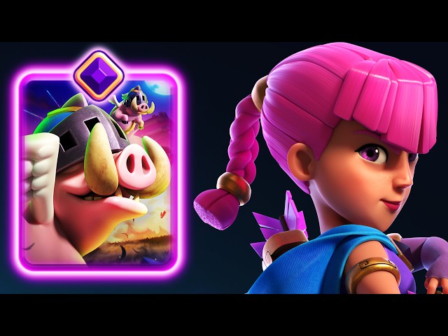 The #1 Best Royal Hogs Deck in Clash Royale!