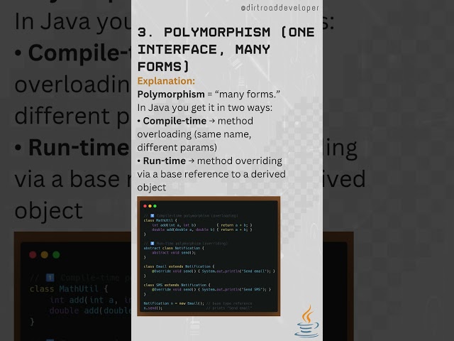 Java OOP Concepts RANKED by Job Relevance – Quick Code!  #codenewbie #javacollections #coding #java