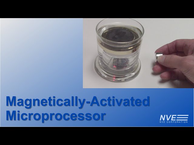 Magnet Activated Microprocessor