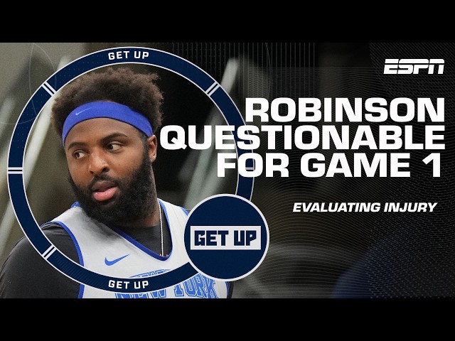 UPDATES around Mitchell Robinson's pinkie injury ahead of Finals Game 1 🚨 | Get Up