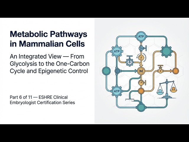 Part 1.2.6: Metabolic Pathways in Mamallian Cells