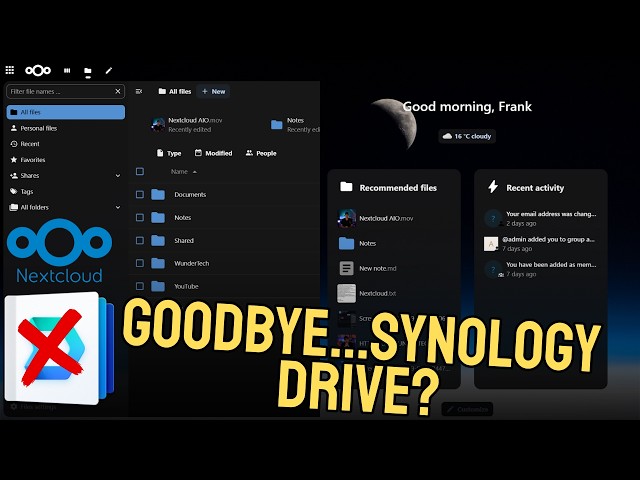 I Replaced Synology Drive with Something Better... (Nextcloud Setup Tutorial)