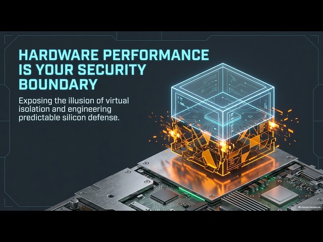 Episode 10 - Hardware Performance Is Your Security Boundary
